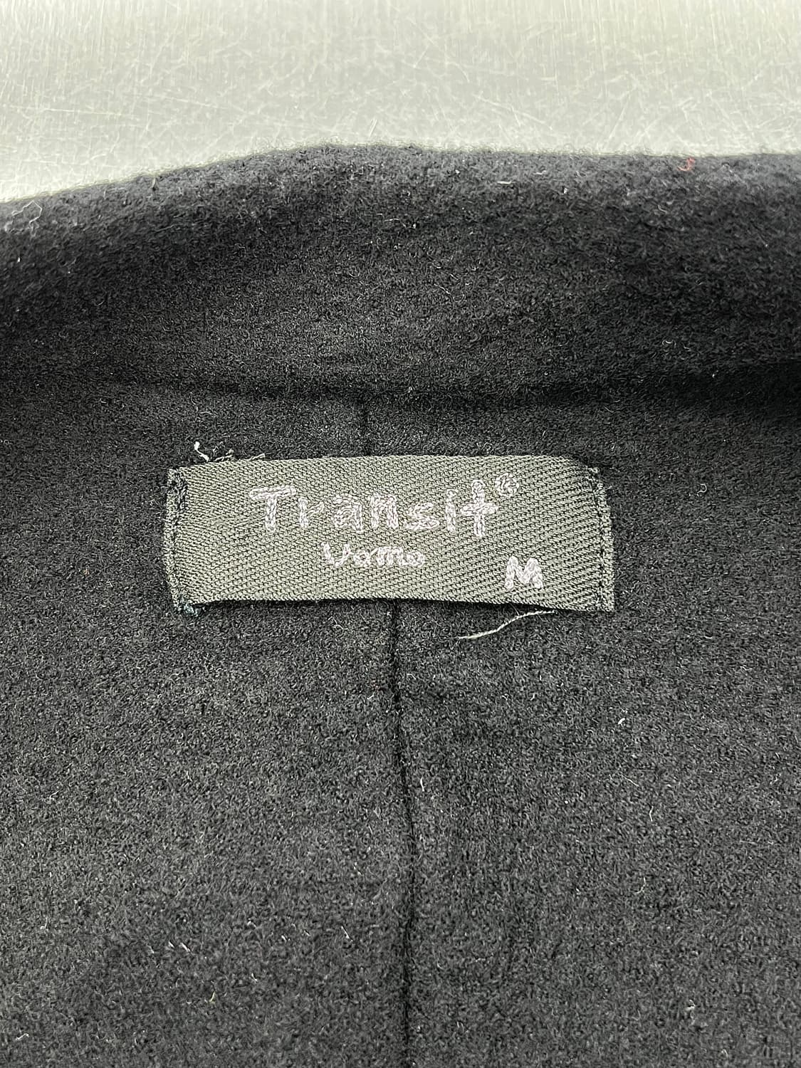 트랜짓 코디드 투 페이스 램스킨 레더 블레이저 자켓 상품이미지7