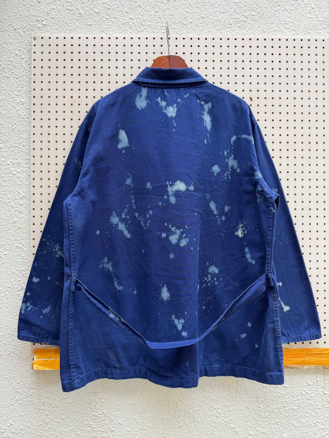 1980s DISTRESSED BLEACH FRENCH 프렌치워크자켓 상품이미지2