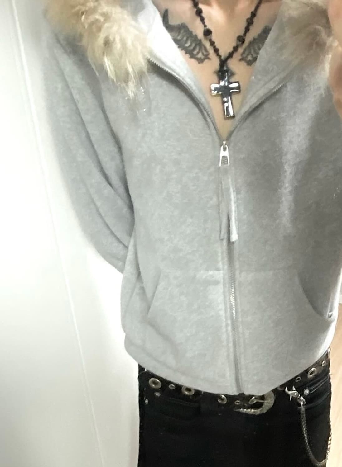 Fur hoodie 상품이미지2