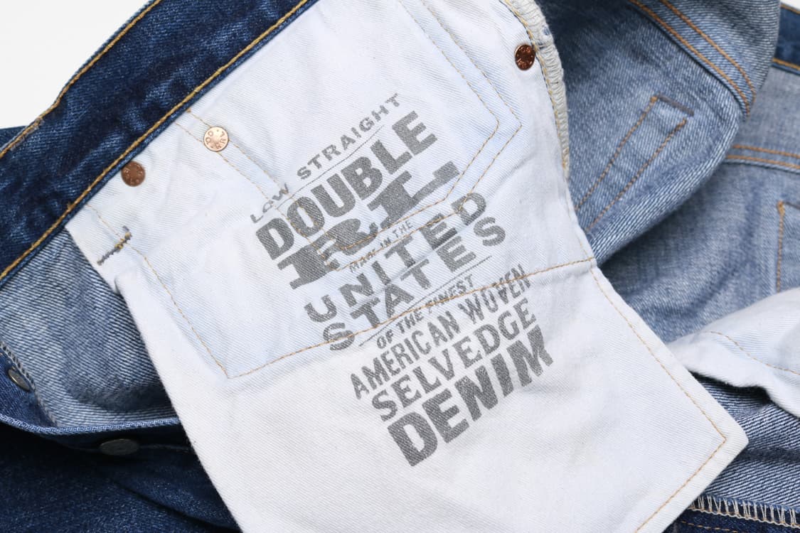 [36] 더블알엘 로우 스트레이트 셀비지 커스텀 데님 반바지 상품이미지6