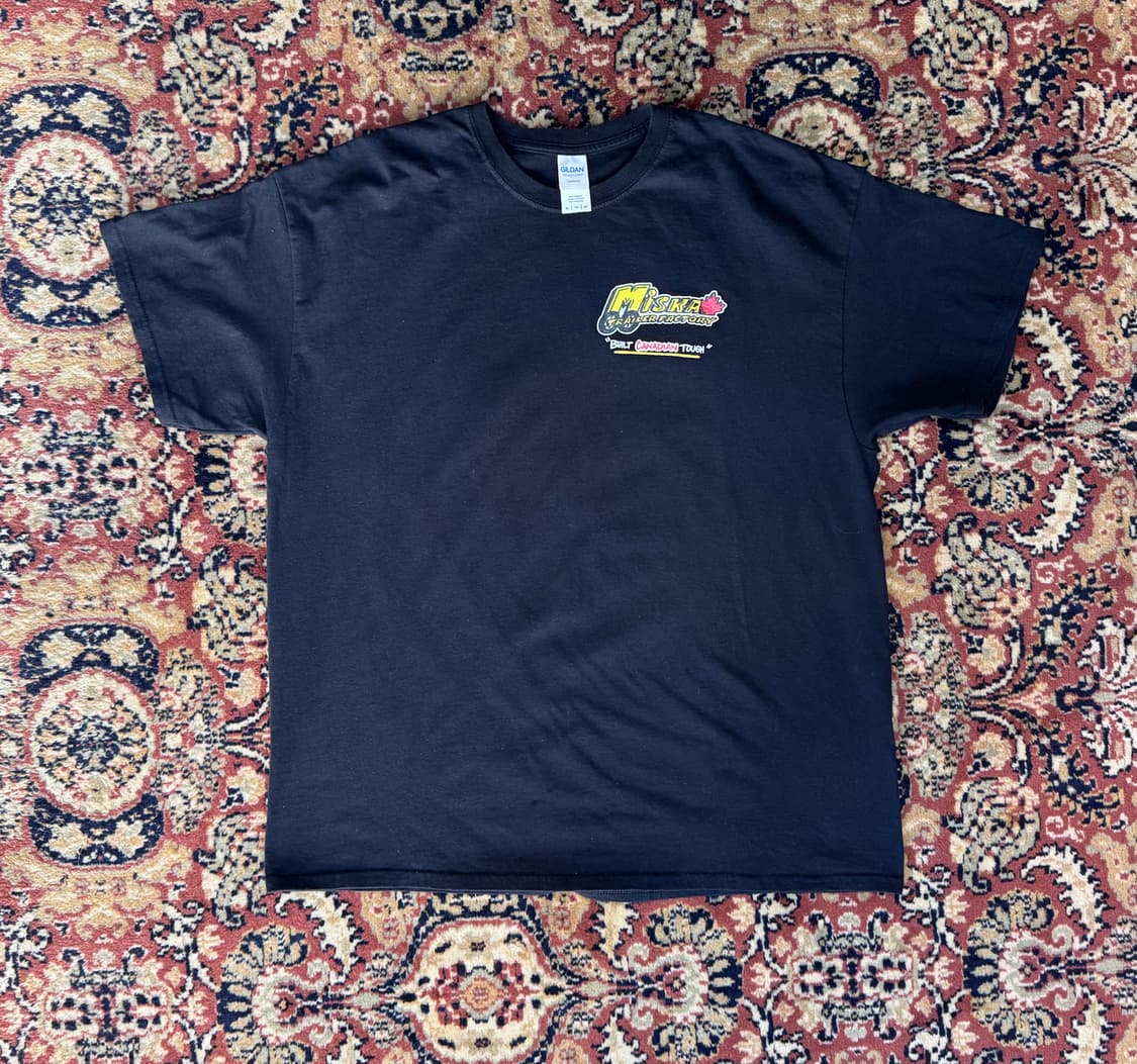 빈티지 그래픽 반팔 레이싱티 XL (701) 상품이미지2