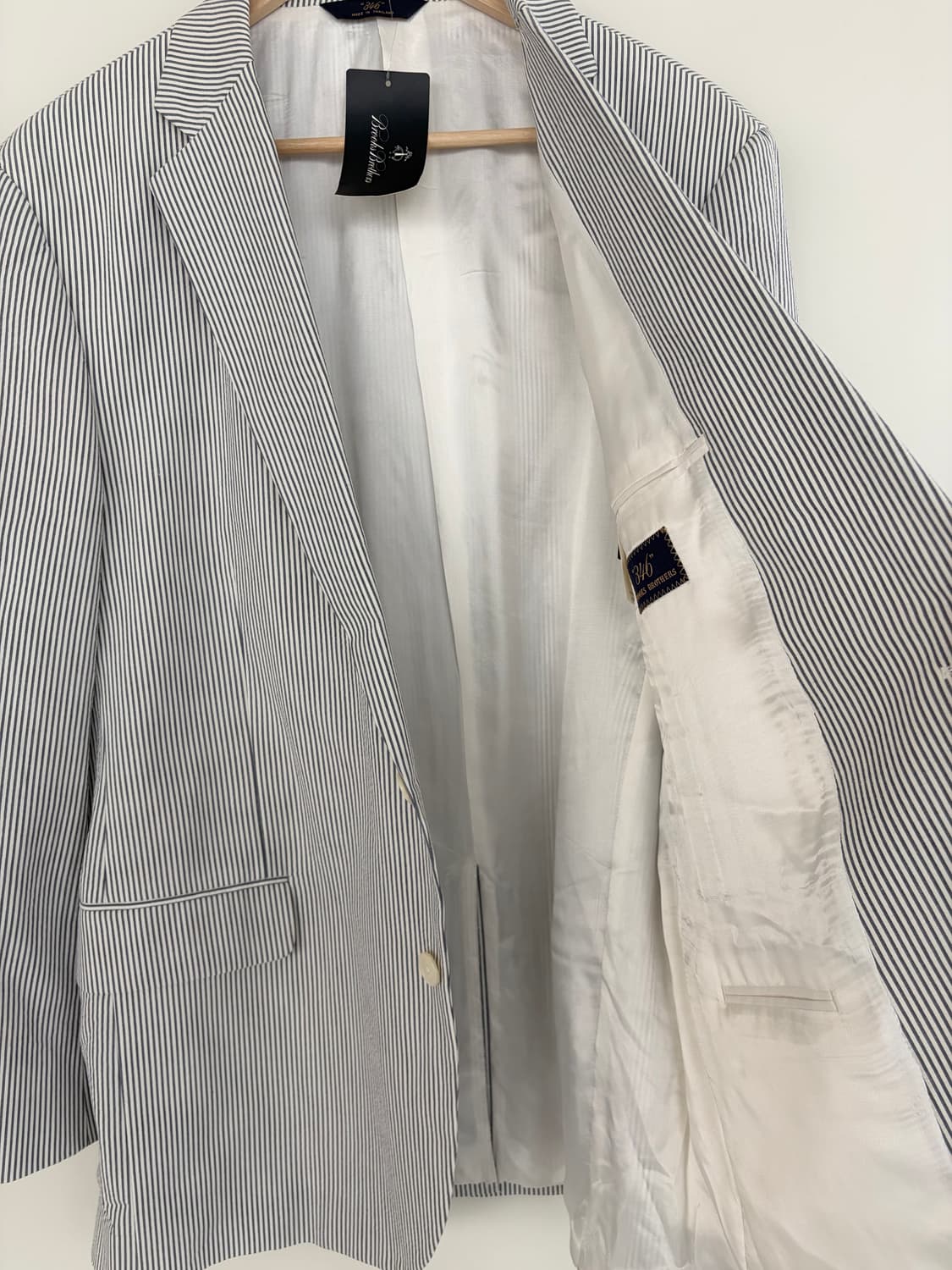 브룩스브라더스 시어서커 자켓 44R 새제품 상품이미지6