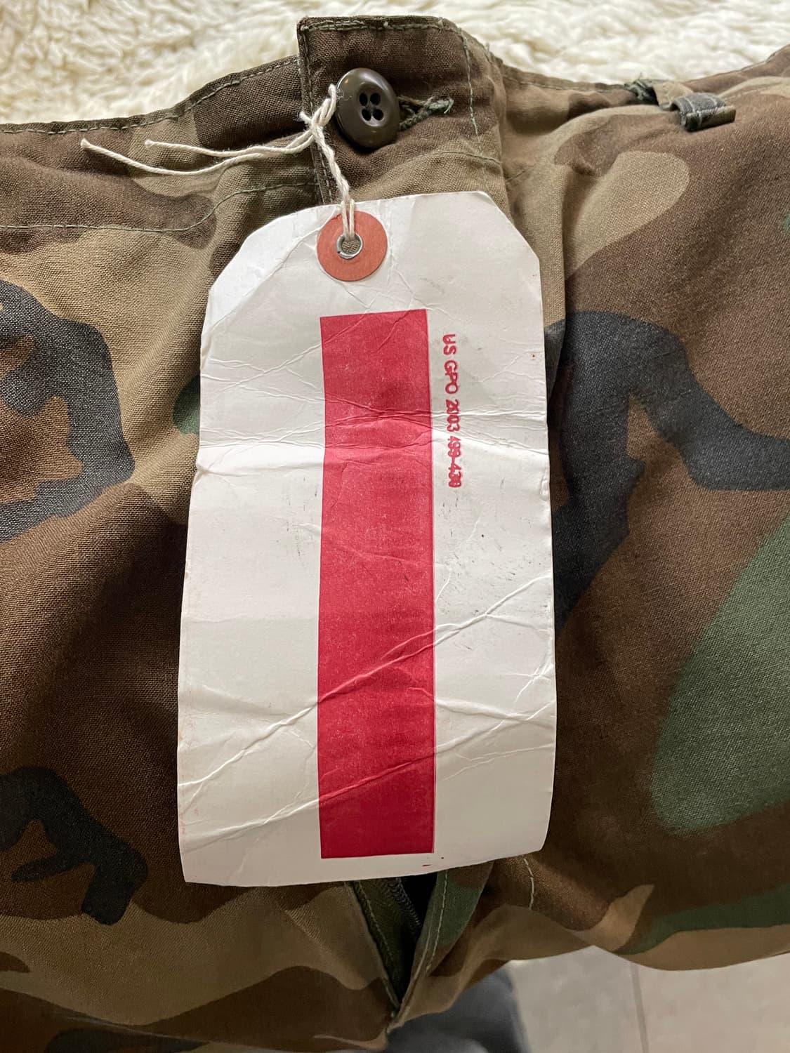 us army 오리지널 에어크루 카모 카고 팬츠 상품이미지5