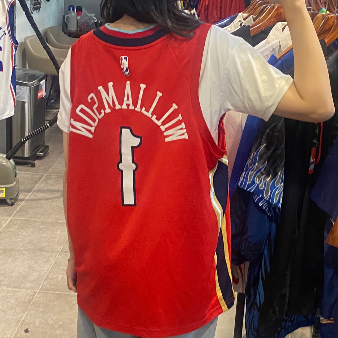 [NO.9] NBA Pelicans WILLIAMS 레드 져지 상품이미지5