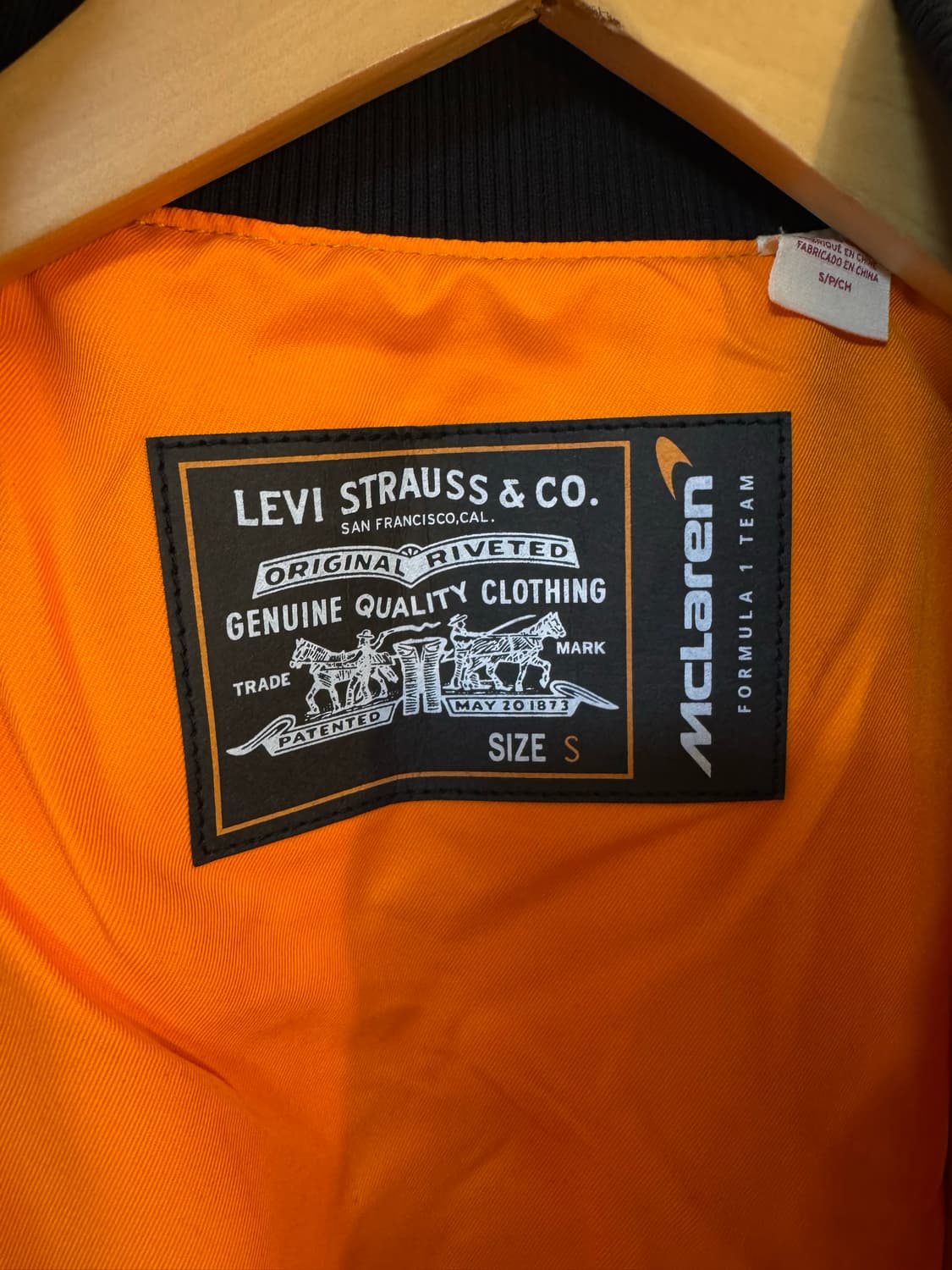 [S]리바이스 X 맥라렌 트랙 트러커 자켓 라이트인디고 상품이미지4