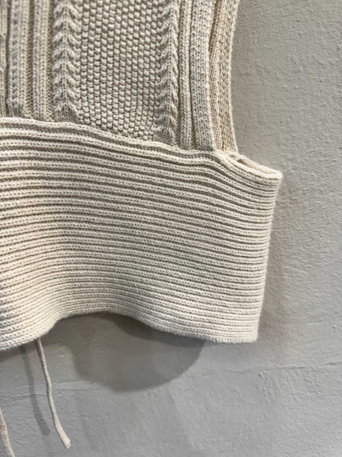 japan GU 레이스업 니트 뷔스티에 상품이미지3