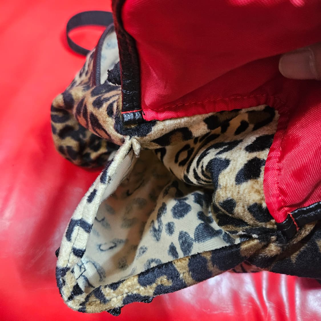 잔스포츠 레오파드 Y2k 호피 복조리 유니크 백팩 Free 상품이미지9