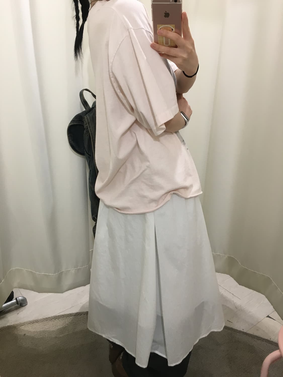 white midi skirt 상품이미지5