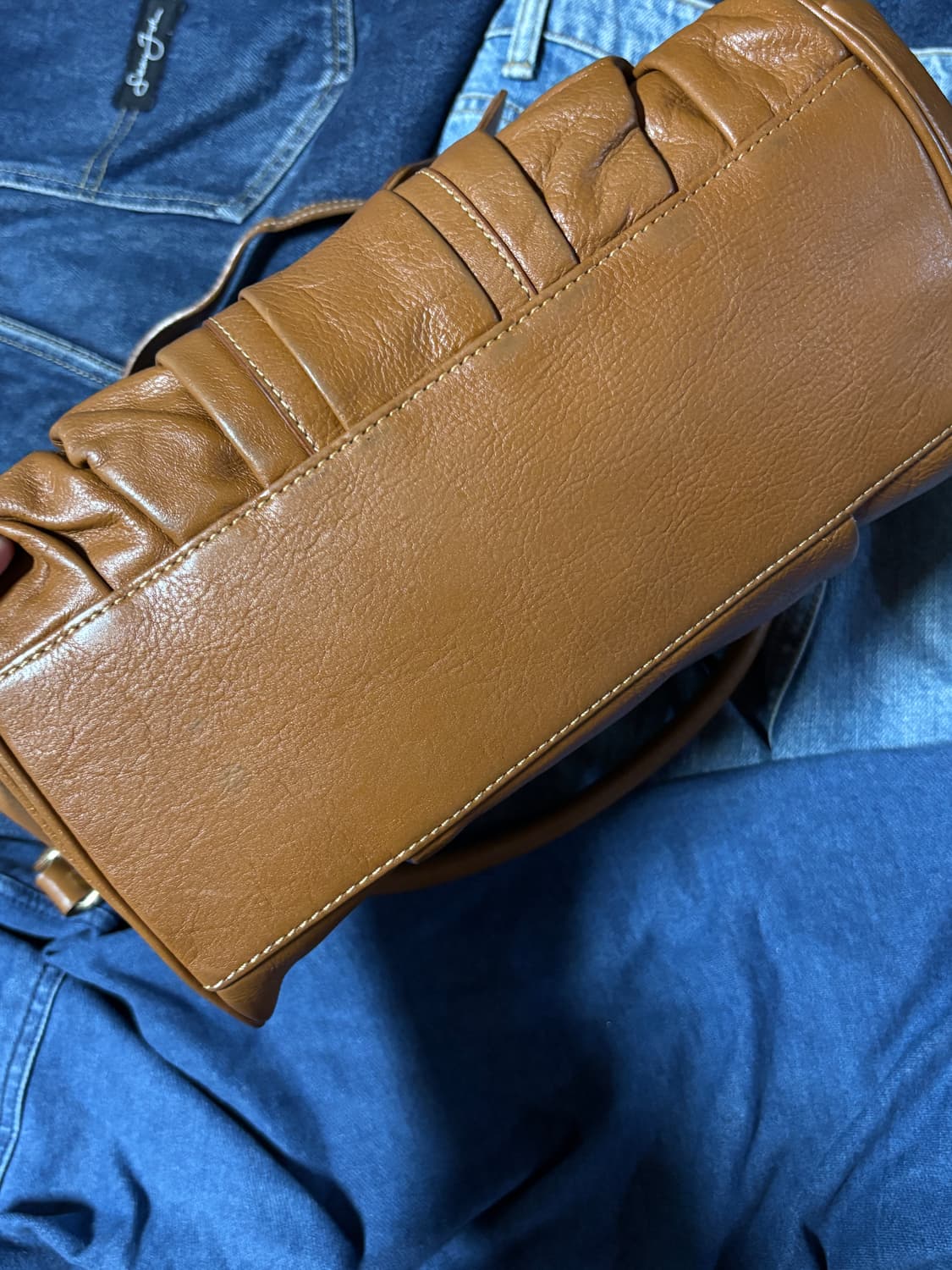 vintage louis quatorez leather bag 상품이미지10