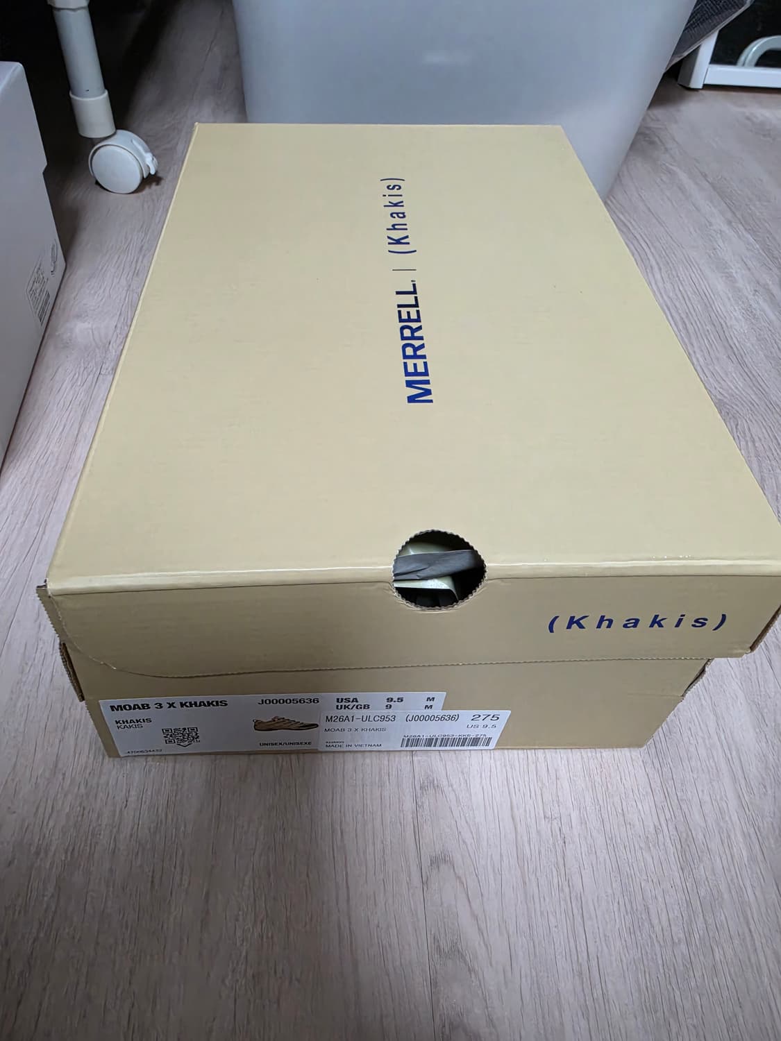 판매)머렐 카키스 모압3 카키 275 새상품 상품이미지2