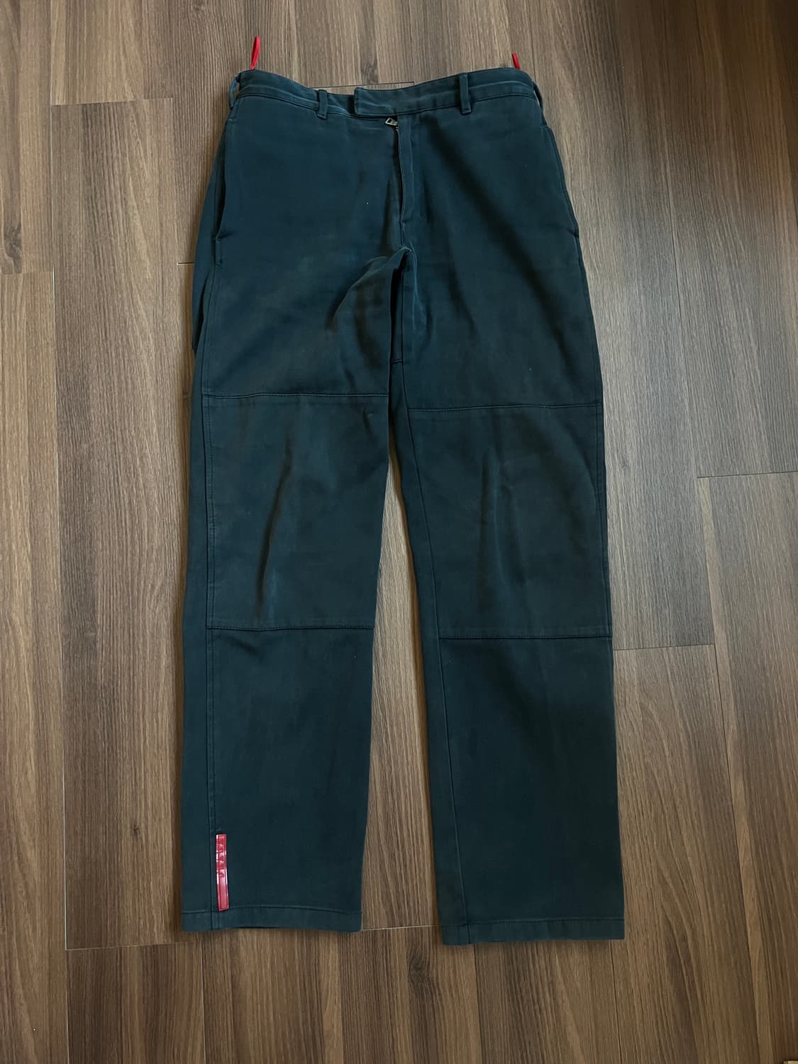 프라다 스포츠 더블니 코튼 팬츠 상품이미지1