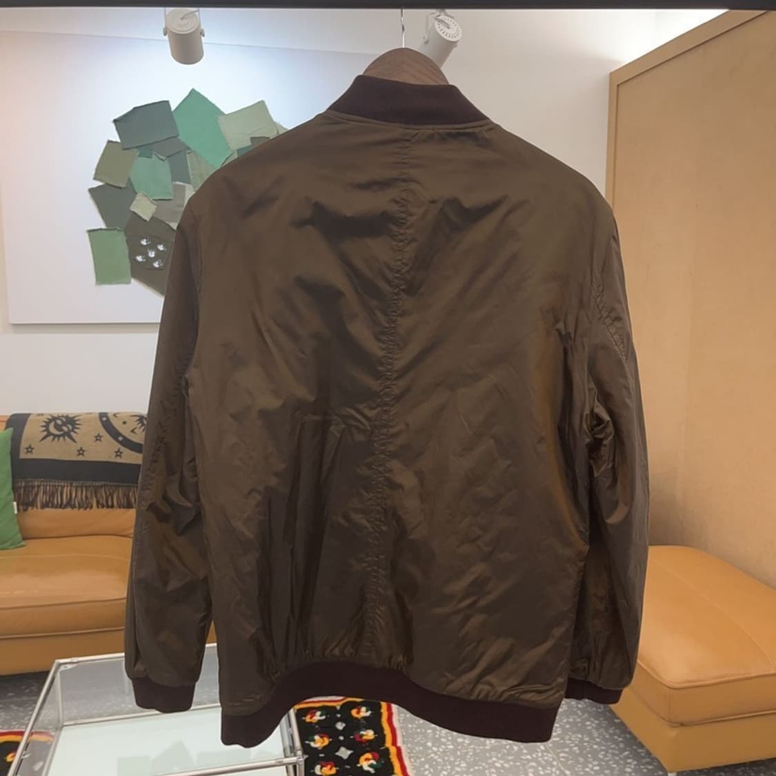 버버리 올드스쿨 리버시블 양면자켓 블루종 95 C06475 상품이미지4