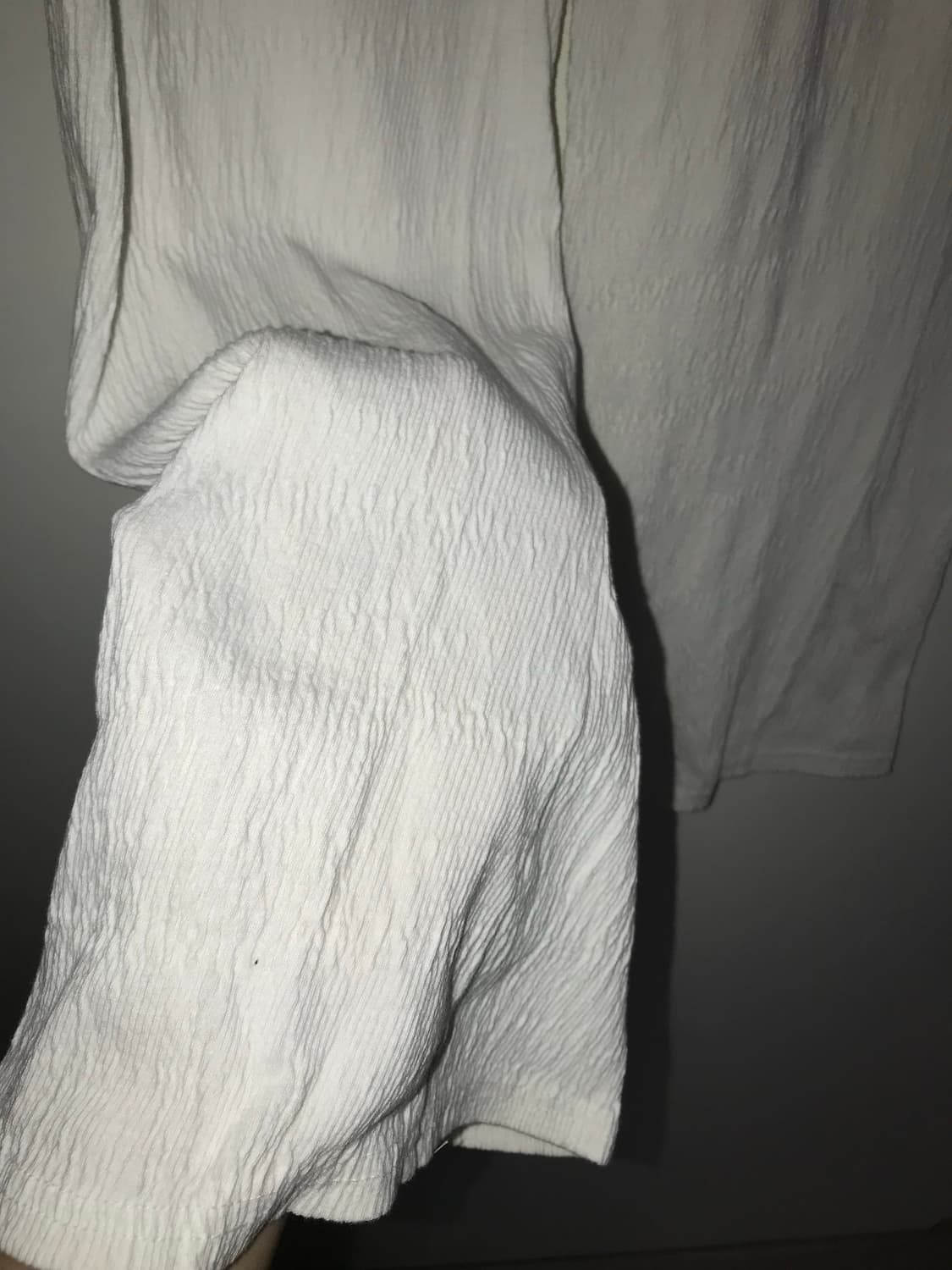 Wrinkle Fabric White Easy Pants 상품이미지2