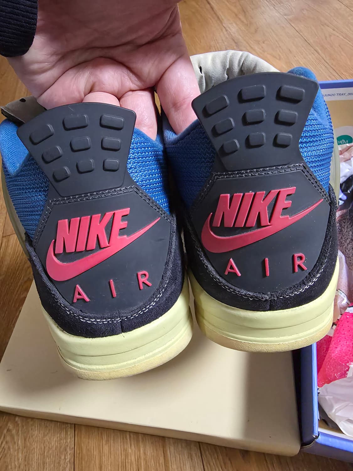 나이키 조던4 유니온 오프느와르 상품이미지6