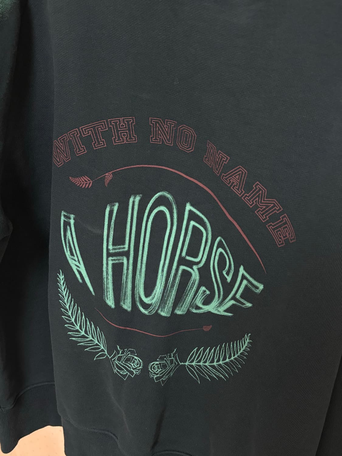 Kyo 쿄 어깨트임 맨투맨/실착2회/드라이크리닝완료 상품이미지4