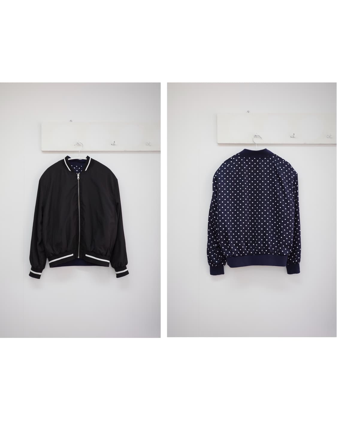  Reversible dot black jacket 상품이미지2