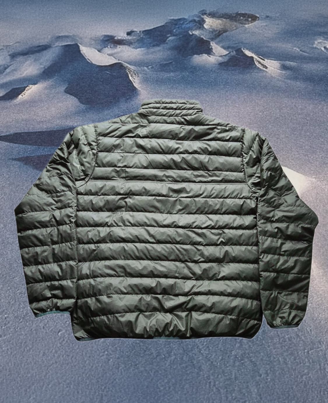 (M)파타고니아 올리브 다운 패딩 풀오버 패딩 자켓 ~105 상품이미지3