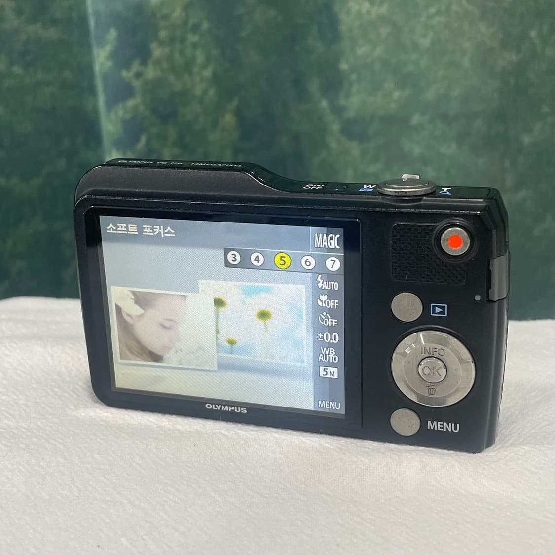 (소프트포커스/뷰티모드) 올림푸스 VG-170 빈티지디카 디지털카메라 상품이미지7