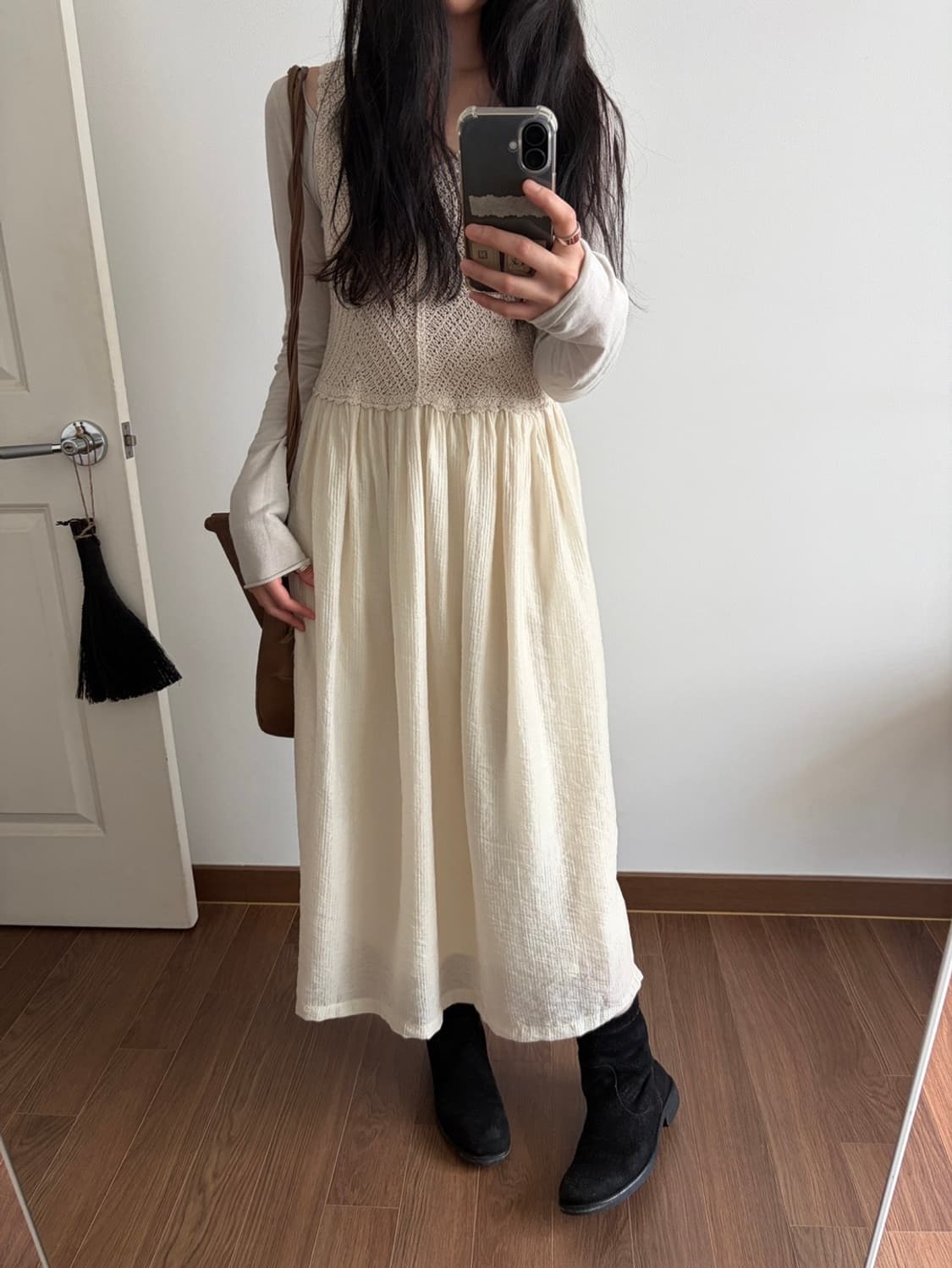 knit long dress 상품이미지2