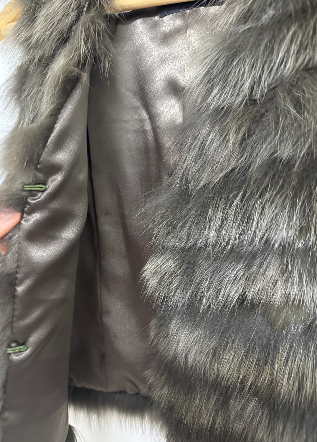 ab.f.z 폭스퍼 토끼털 베스트 상품이미지7