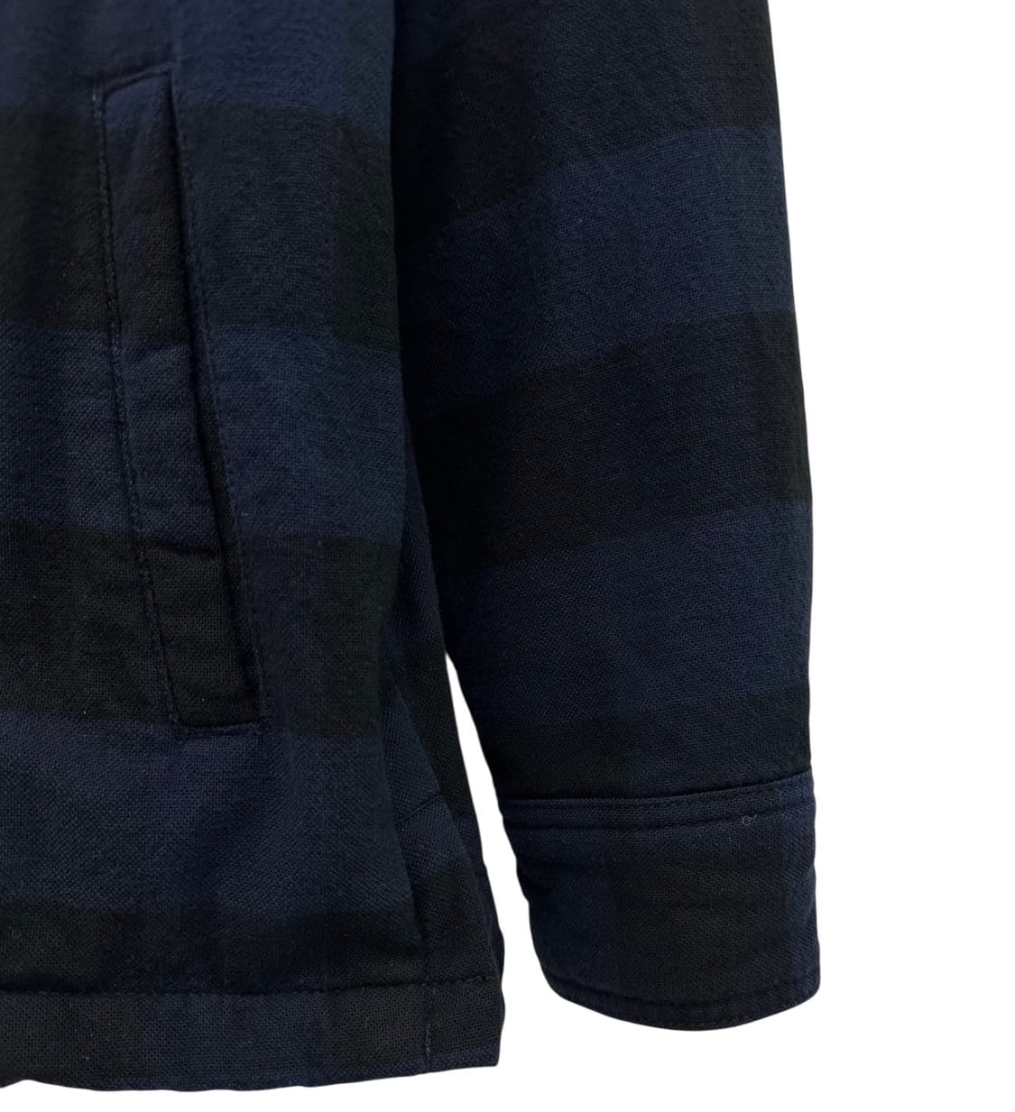 팀버랜드 기모 체크셔츠 네이비&블랙 (L) 상품이미지4