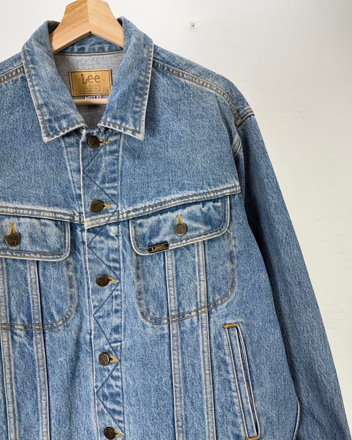 리 90s 라이트 블루 타입 3 데님 자켓 상품이미지3
