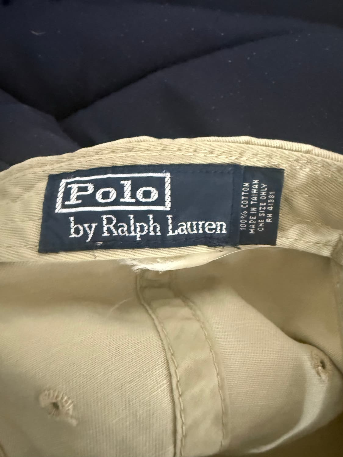 폴로 정품 베이지 캡 모자 상품이미지3
