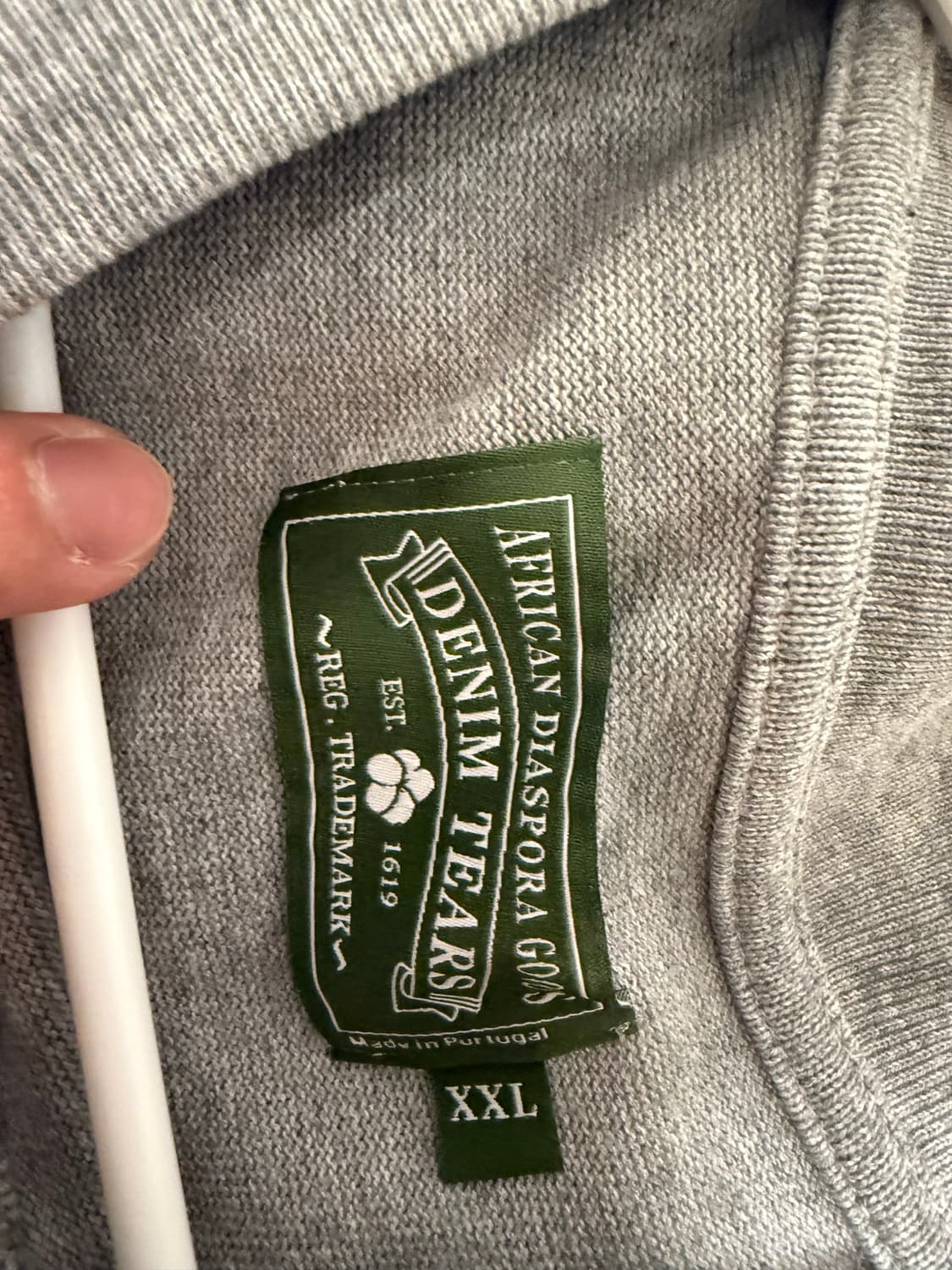 데님티어스 코튼 리쓰 롱슬리브 그레이 xxl 상품이미지3