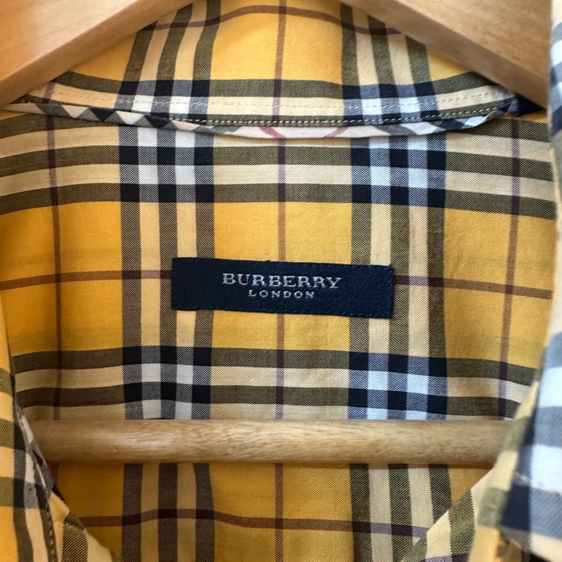 버버리 반팔 체크 셔츠 상품이미지4