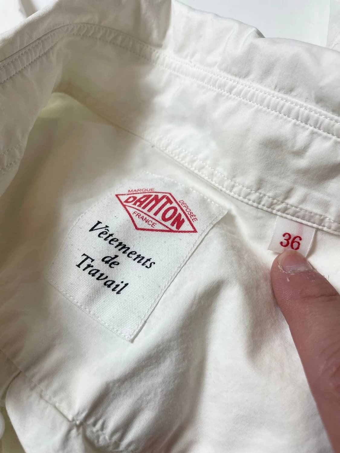 단톤 풀오버 코튼 셔츠 원피스 PN9534 상품이미지7