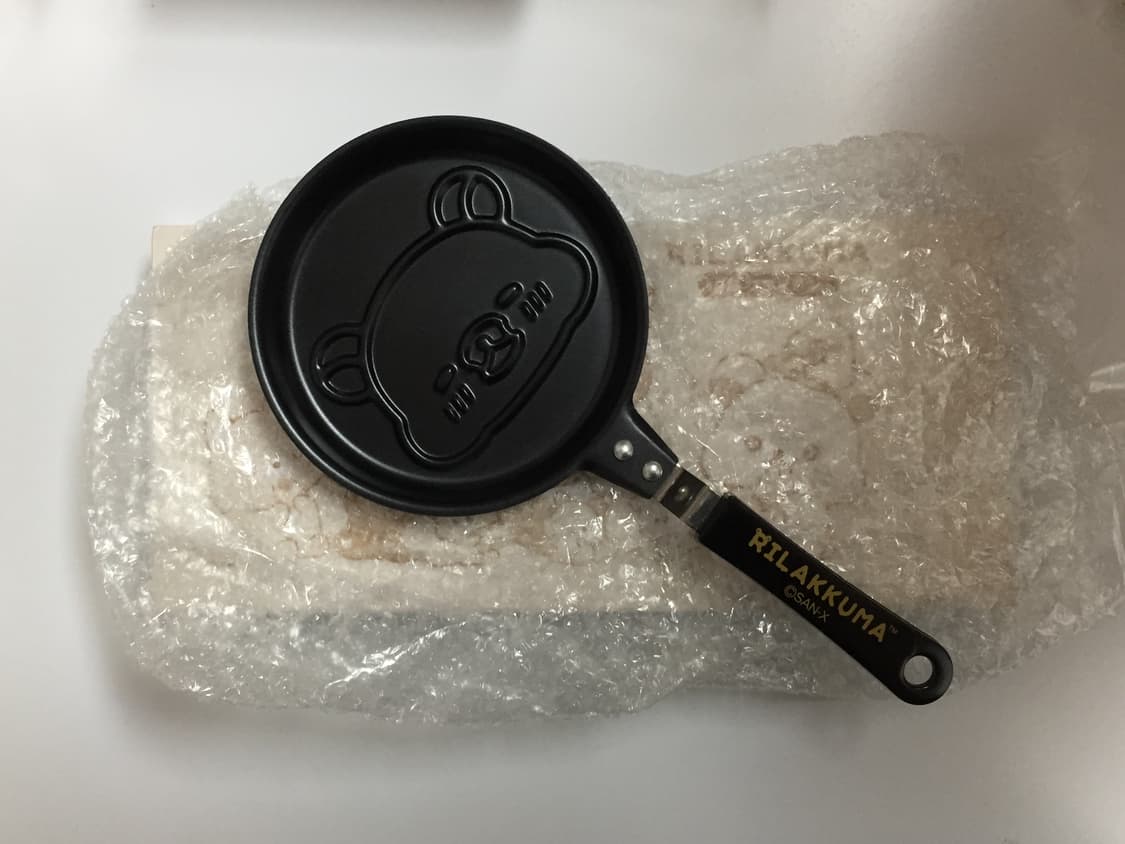 리락쿠마 쿠지 7탄 D상 미니 후라이팬 핫케이크팬 상품이미지1