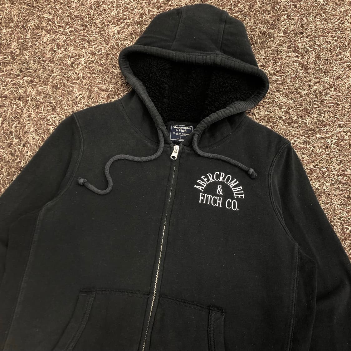 아베크롬비 기모 후드집업 상품이미지2
