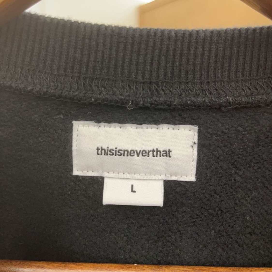 디스이즈네버댓 스펠아웃 약기모 스웻셔츠 맨투맨 100 C06166 상품이미지3