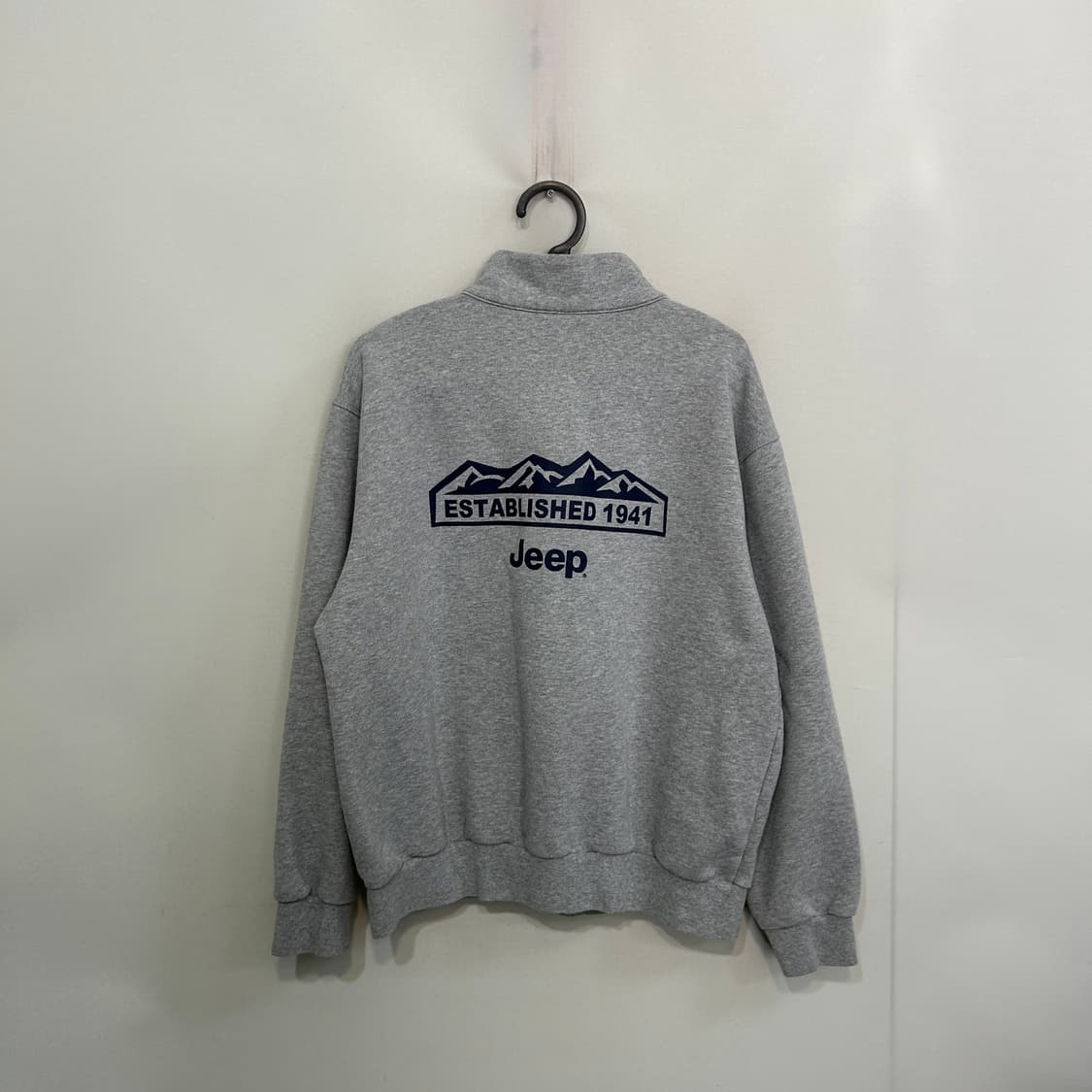 지프 남성 반집업 맨투맨 티셔츠 100 상품이미지3