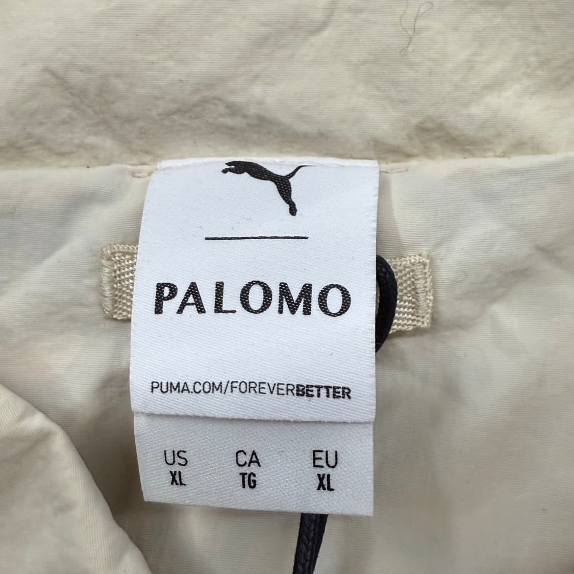 [정품/XL] 푸마 팔로모 자켓 아이보리 레드 라인 b8 상품이미지5