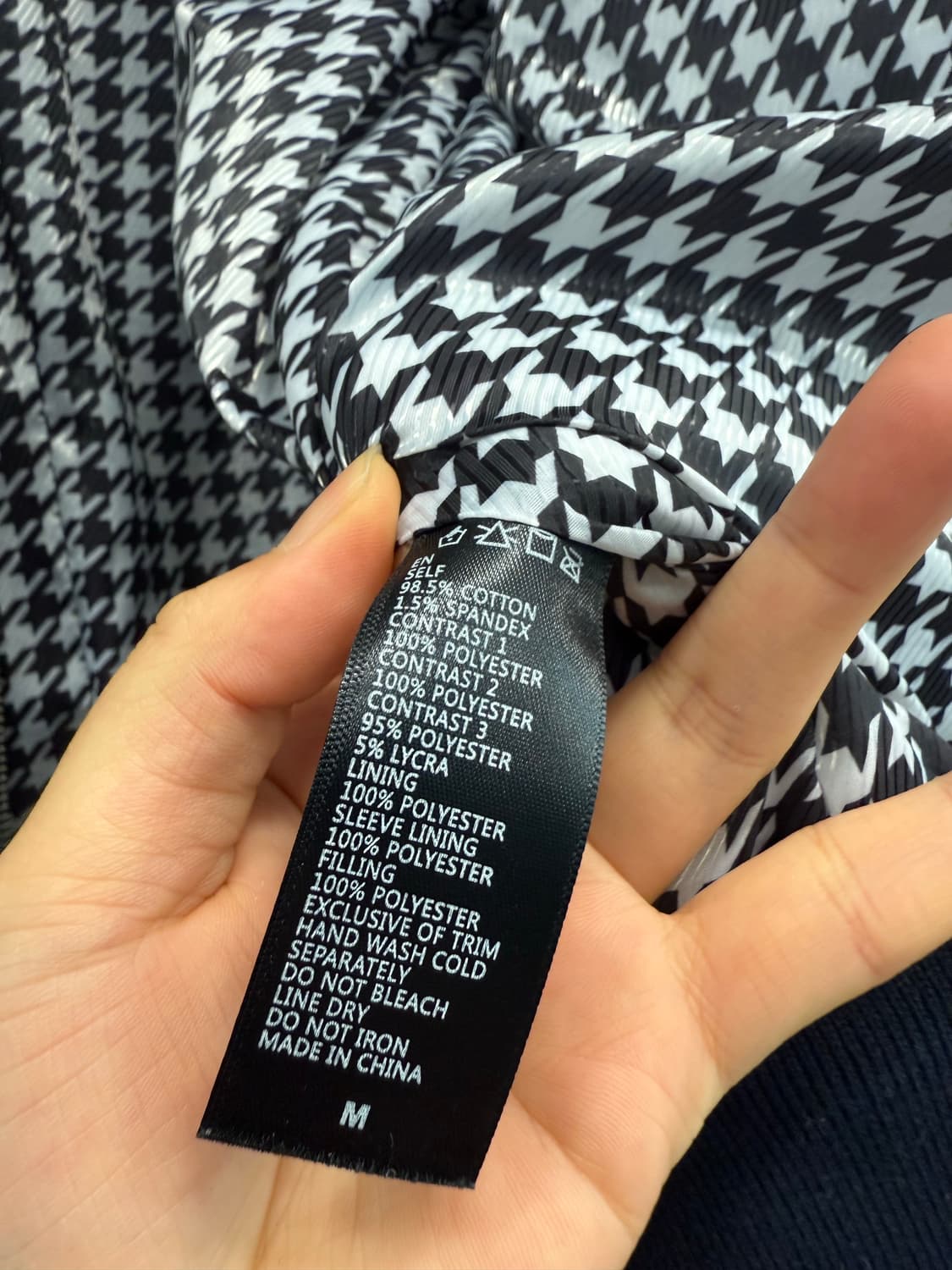 키누스 셔링 블루종점퍼 M 새상품 상품이미지3