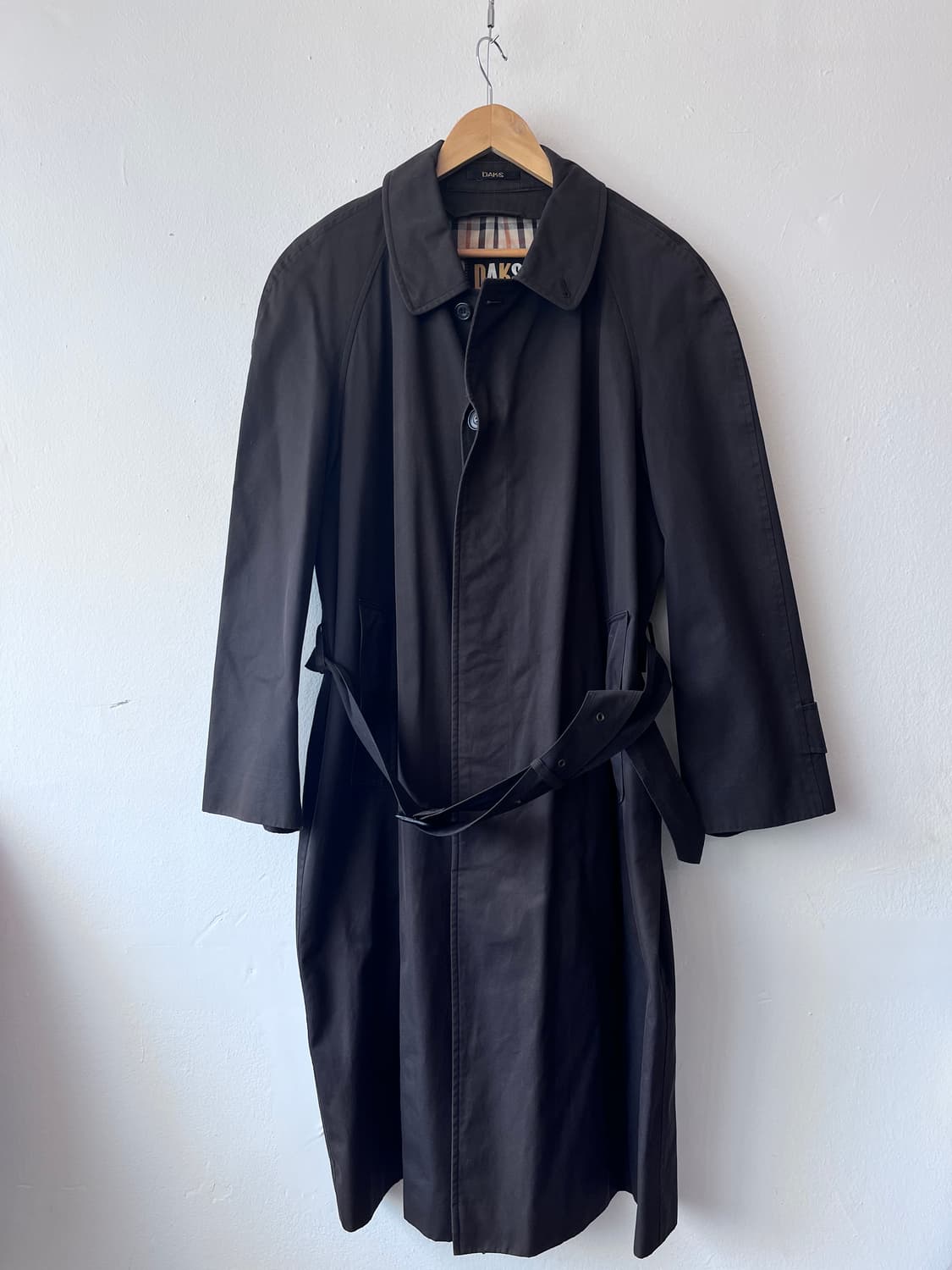 닥스 남성 다크브라운 간절기싱글트렌치코트 상품이미지3