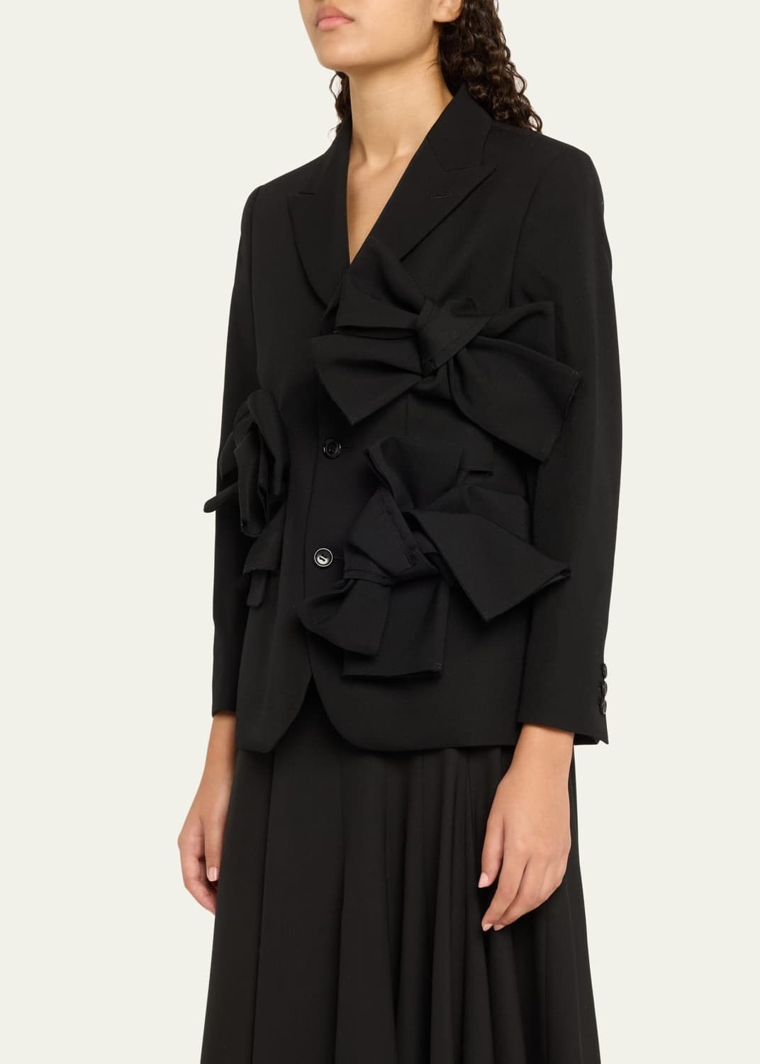 24aw Ribbon applique Blazer 상품이미지8