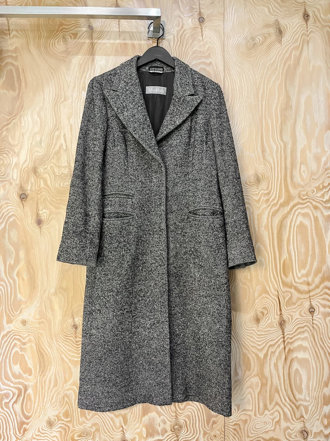 막스마라 헤링본 트윌 울 코트 상품이미지2