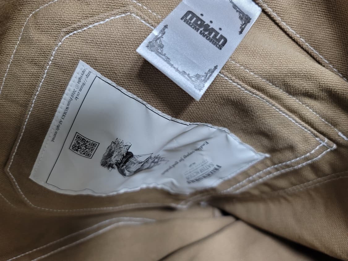 프리즘웍스 코튼 워크 베스트 xl 105정사이즈 상태극상

 상품이미지4