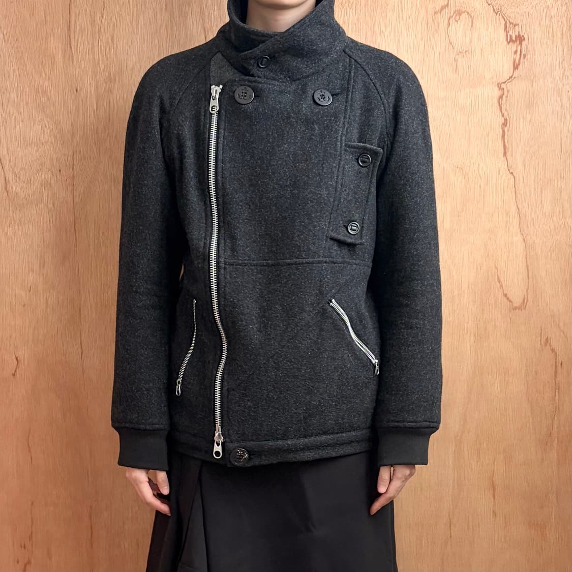 논네이티브 울 라이더스 봄버 자켓 상품이미지1