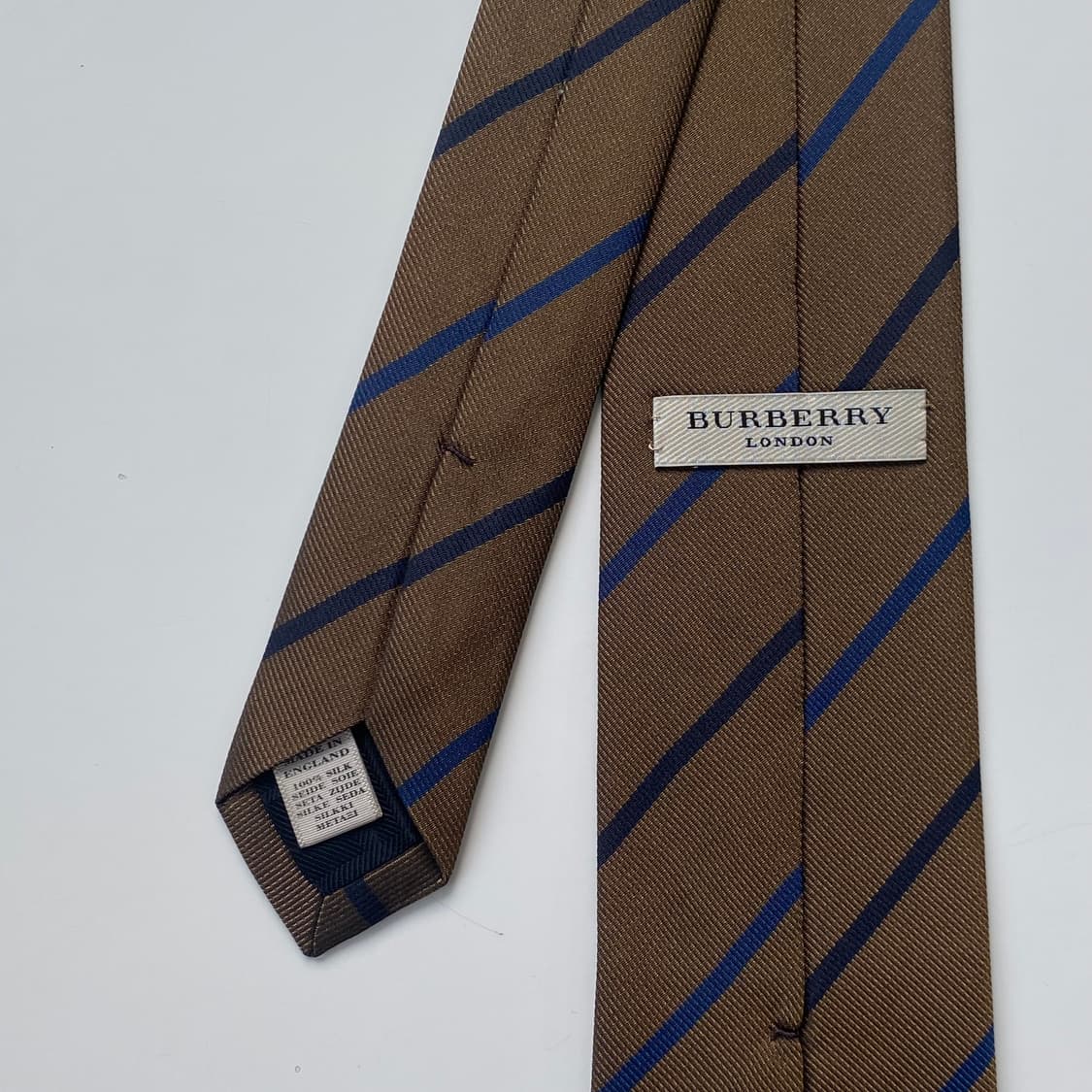 버버리 (Burberry) 심플로고 정품 명품넥타이 8.3cm 상품이미지5