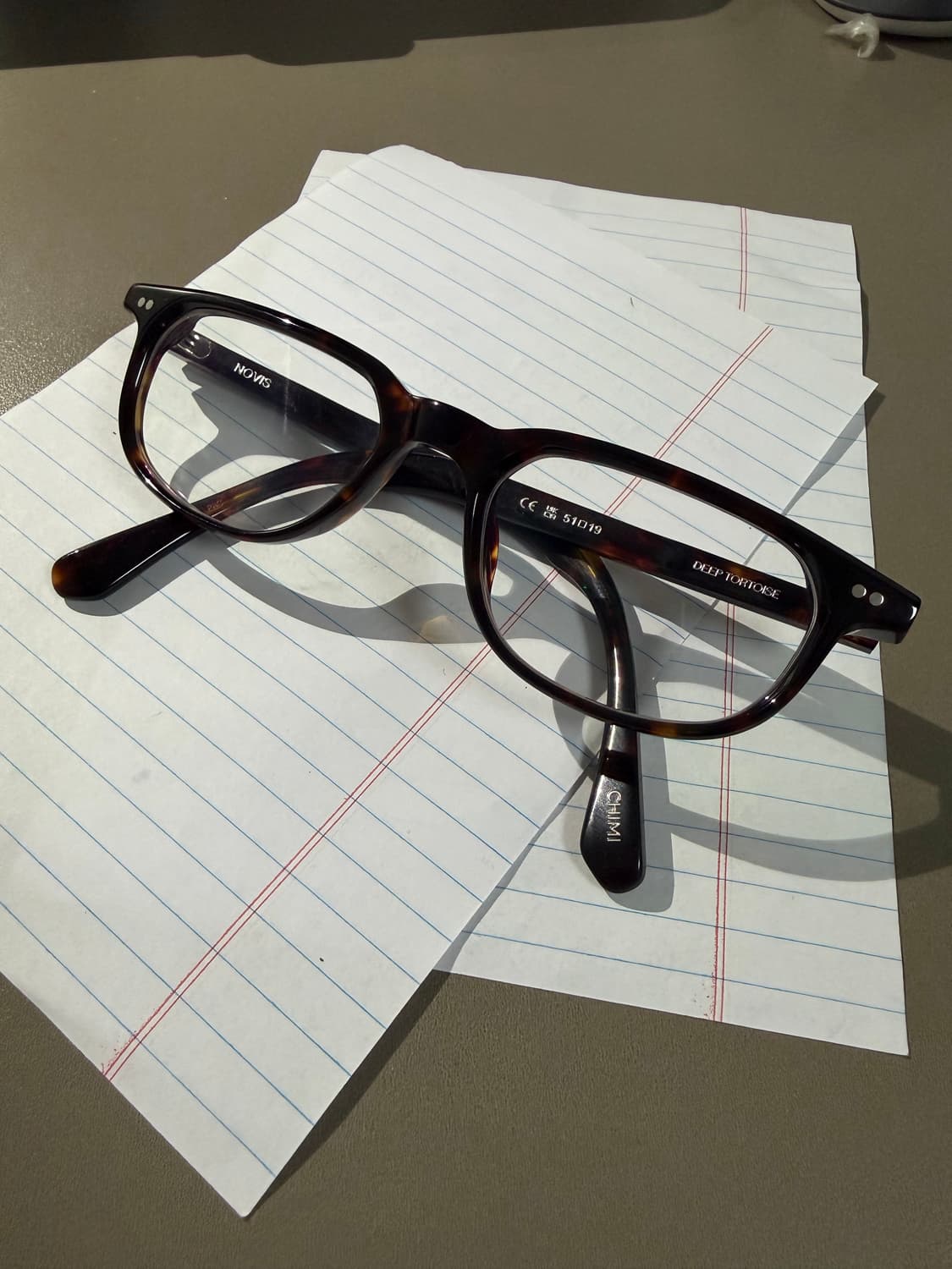 Chimi 치미 novis 노비스 안경테 딥톨토이즈 상품이미지2