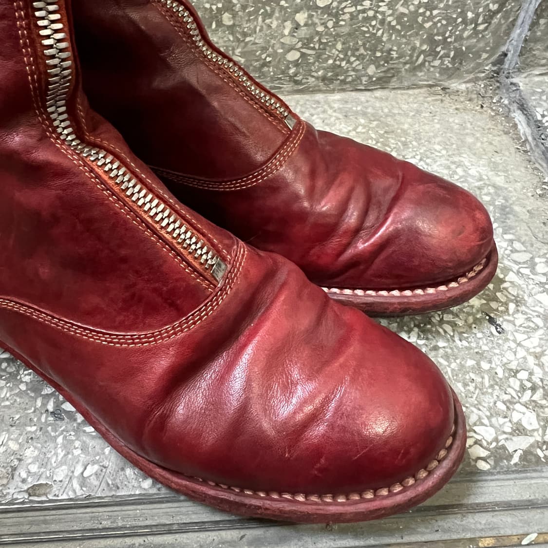 구이디 310 프론트 지퍼 부츠  상품이미지5