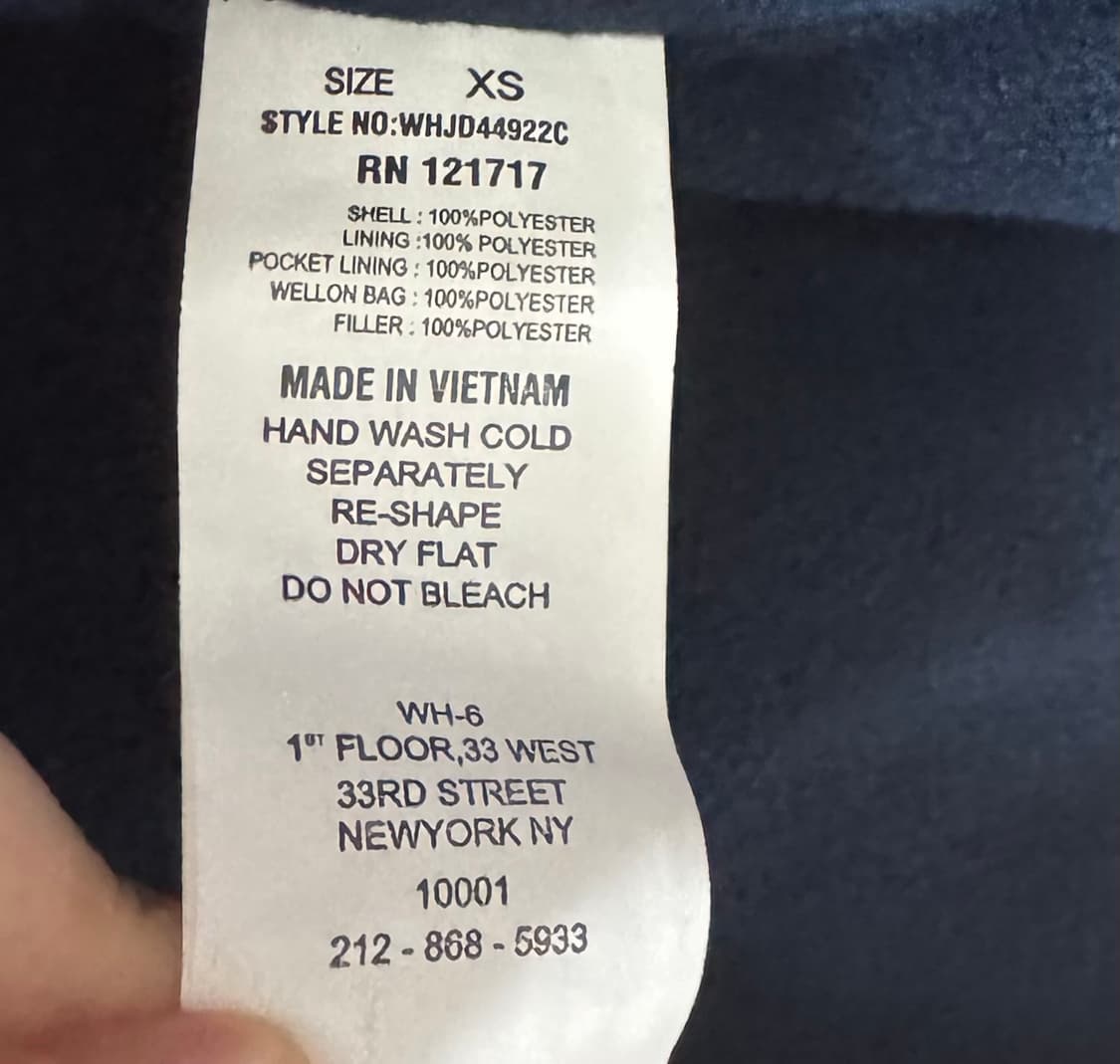 WHO.A.U 캘리포니아 레드 패딩 상품이미지10