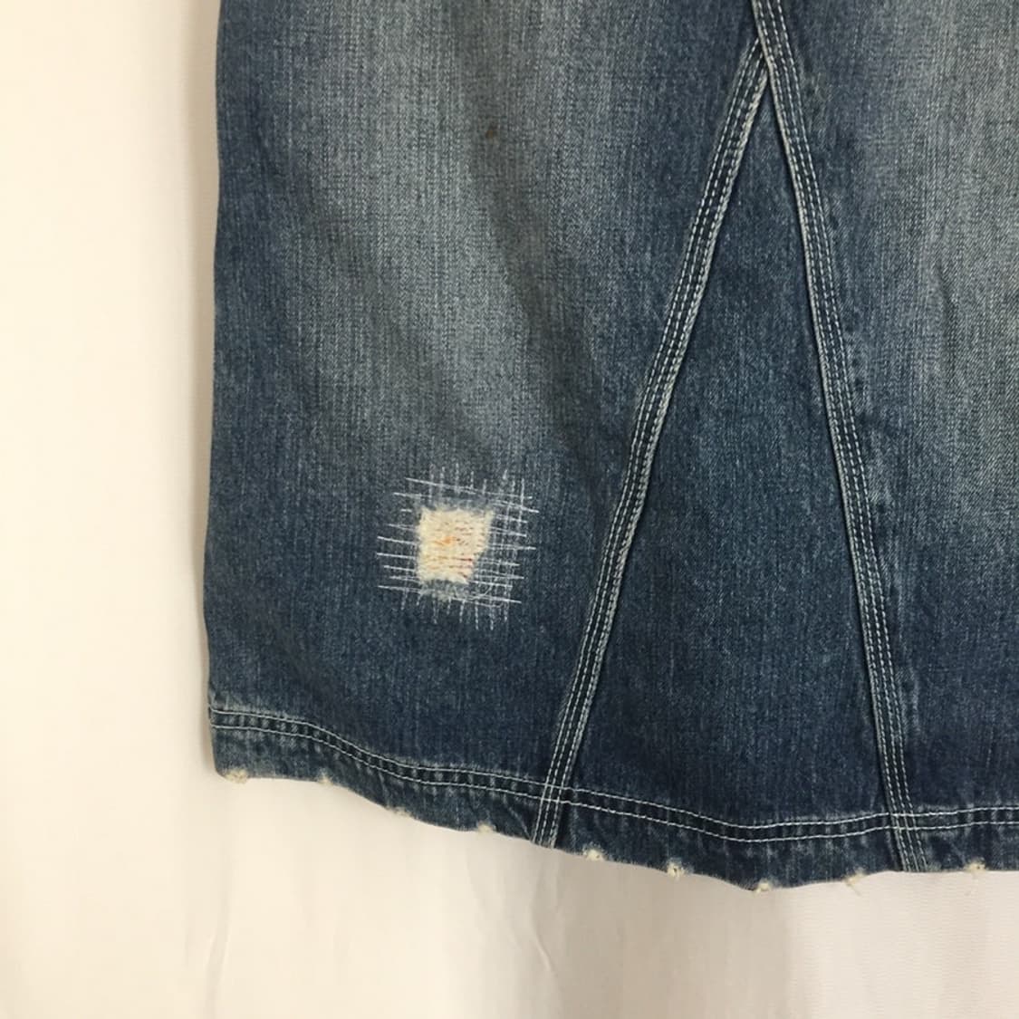 767. lowrise denim midi SK 상품이미지2