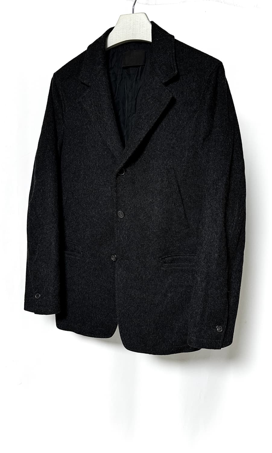 프라다 07 FW 시그니처 밀리터리 헤어리 울 블레이저 상품이미지1