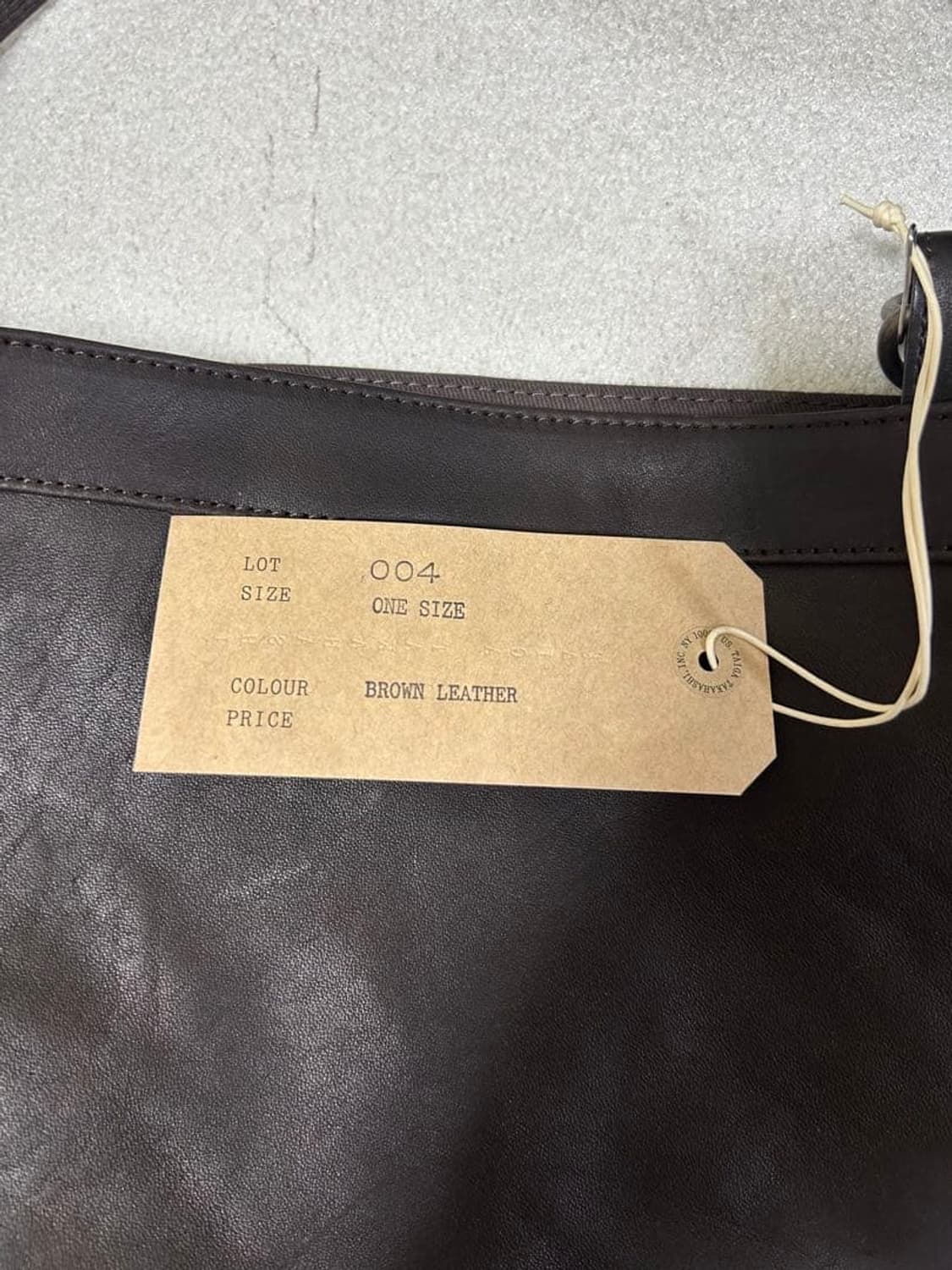 26ss LOT.004 Newsboy Bag (Horse leather) 상품이미지6