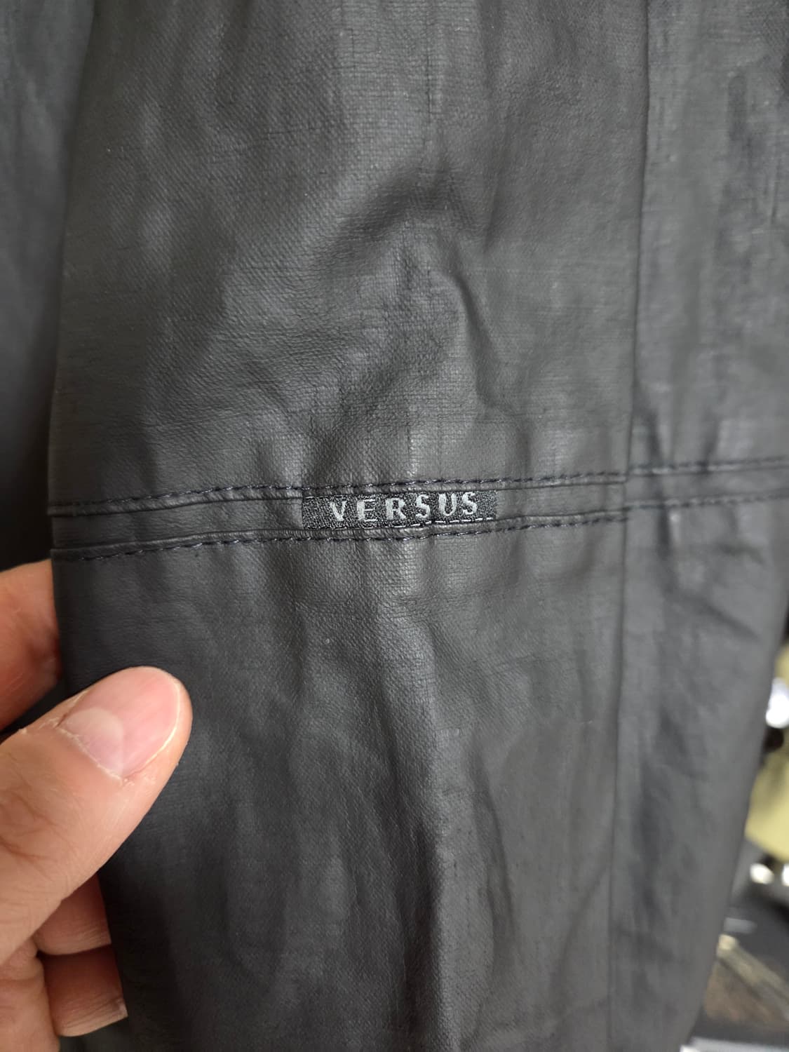 베르서스 베르사체 남성 코팅 코트 블랙컬러입니다 상품이미지8