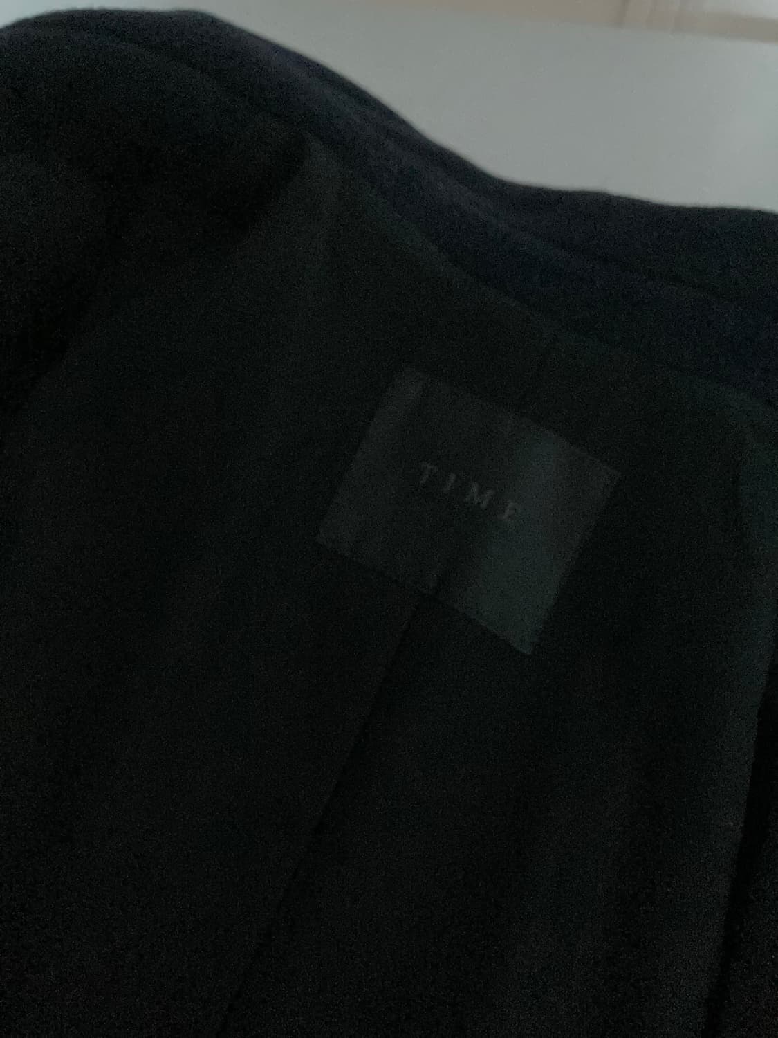 타임옴므 울 캐시미어 블렌디드 코트 자켓 (Navy) 상품이미지6